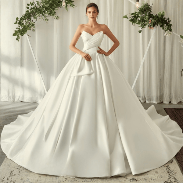 A-line wedding dress
