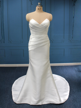 Pleated Wedding Dress
