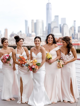 Pleated Wedding Dress