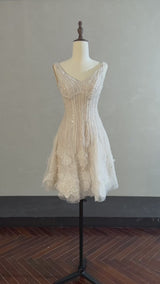 Beaded Luxury Wedding Dress